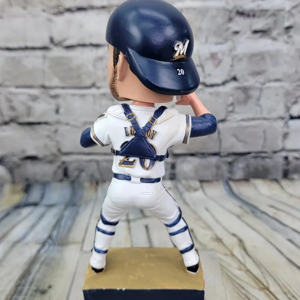 Milwaukee‎ Brewers Jonathan Lucroy Collectible Bobble Head Figure 2012 MLB